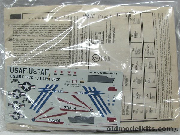 Revell 1/72 F-101B Voodoo Bagged, 4456 plastic model kit